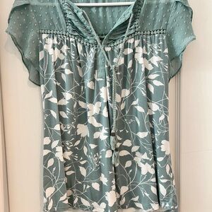 Daniel Rainn Floral Blouse-small